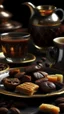 Placeholder: Arabic coffee, dates and sweets