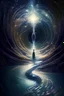 Placeholder: in silence move as the universe flows vibration through the stream