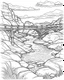 Placeholder: Sandstone bridges coloring pages small slim line art