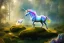 Placeholder: unicorn stand on a rock, forest, 8k resolution, high-quality, fine-detail, intricate, fantasy art, detailed matte, volumetric lighting, illustration, 3D