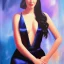 Placeholder: Full body portrait, painting, medium shot lady HadekoFashion