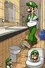 Placeholder: luigi peeing in the bathroom