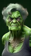 Placeholder: hulk become old woman , ultra realistic, 4k, ultra detail, full body
