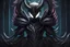 Placeholder: Hollow knight venom in 8k solo leveling shadow artstyle, hollow knight them, mask, close picture, neon lights, intricate details, highly detailed, high details, detailed portrait, masterpiece,ultra detailed, ultra quality