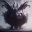 Placeholder: Cute fluid ink creature, big black eyes, unreal engine 5, 8k resolution, photorealistic, ultra detailed, by greg rutowski