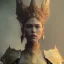 Placeholder: badass female goddess of war, very beautiful figure,tilt shift figure, wearing detailed,armor,object shadow,extraordinary, sharp focus,macro lens,intricate filigree metal design, full body portrait, cinematic, unreal engine 5, 8k, hyper realistic. Volumetric lighting, unreal engine 5 ,hyper elegant,hyperphotorealistic, epic composition,bokeh, cinematic lighting, hyperphotomaximalist, masterpiece,epic composition, motion blur. Glim lighting