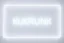 Placeholder: A simple neon sign labeled "KUKRUNK" white background and bold 80s font