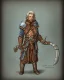 Placeholder: artificer wearing rune etched armor, D&D character