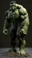 Placeholder: hulk made from mud , mud material, mud brown color, ultra realistic, 4k, ultra detail, full body