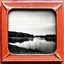 Placeholder: Daguerrotype frame old landscape odd creepy grey obsessive nostalgia weird old postcard landscape