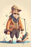 Placeholder: fisherman character