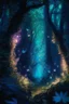 Placeholder: A magical, moonlit forest glade, where delicate, glowing fairies dance among the foliage, creating an enchanting spectacle of light and color.