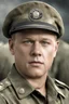 Placeholder: facial portrait - Band of Brothers, 20-year-old Michael Cudlitz as Staff Sergeant Denver "Bull" Randleman, WWII camouflage battle dress uniform, Professional quality full color photography by Ansel Adams - 4k UHD, Ultra-realistic, Hyper realistic, Photorealistic, Realistic, absolute Reality