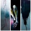 Placeholder: Minimal abstract oil paintings close up person limbs sinew and concrete fragments illuminated at night style of Justin Mortimer