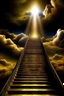 Placeholder: rea una imagen inspirada en la cancion: "Stairway to Heaven" de Led Zeppelin. Que incluya la tematica de su album musical