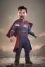 Placeholder: Doctor strange toddler, angry, full body, jump, bokeh, hyper realistic