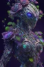 Placeholder: Cyborg flower humanoid alien fused ,highly detailed, hyper-detailed, beautifully, insane details, intricate details, beautifully, Cinematic, Colorful, Editorial Photography, 32k, Super-Resolution, Megapixel, photorealistic rendering