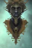 Placeholder: black male African alien, cracks in the voodoo head, wicked, diamond eyes, crown, blood, 8k, finely detailed, photo realistic, Boris Vallejo style turquoise skull head gold dragon space alien rain skeleton gold tooth silver helmet silver space suit spaceships