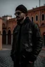 Placeholder: man wearing black jacket picture 4k morocco