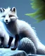 Placeholder: magnificent arctic fox, majestic, highly intricate, Realistic photography, incredibly detailed, ultra high resolution, 8k, complex 3d render, cinema 4d.