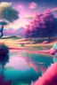 Placeholder: pastel scenery image