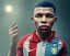 Placeholder: Kylian Mbappé as a child, 3d art, face portrait, 8k resolution