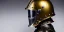 Placeholder: apocalypse, chaotic, magnificent, realistic, colorful, massive, epic, ray tracing, cinematic, 8k, HD, Ultra High Definition, photo film, film grain, hyper-detailed, old tarnished ornate rusty Hyper detailed Gold Gothic Medieval Knight helmet with glass visor covering face and matching whole body suit of armor, realistic proportions, no face, background with maximum security prison