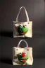 Placeholder: pret a porter bag made with muppet fabric, Sesame Street style, fashion photo studio, clean background, unreal engine 5, ray tracing, RTX, lumen lighting, ultra detail, volumetric lighting, 3d.