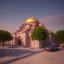 Placeholder: Sultanahmet, spring, sunset, blue and sky, realistic, unreal engine 5, octane render, cinema4d