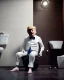 Placeholder: Donald Trump sitting in toilet scene, pants down, realistic image, hooper style, casual, concept art, smooth, unreal engine 5, god lights, ray tracing, RTX, lumen lighting, ultra detail, volumetric lighting, 3d.