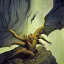 Placeholder: Demons, Dragon flying, Crystals, Caves, Fantasy Art, Wyeth