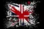 Placeholder: england flag proud english icons design style of pollock