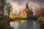 Placeholder: Peder Monk Monsted style, Hungary, Bakony,