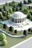 Placeholder: Make a 3d architectural model of the park