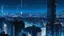 Placeholder: Clear Focus, High resolution, Cyberpunk skyline, comic style
