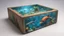 Placeholder: a box 10 cm long by 5 cm wide and 25 cm high, with drawings of animals, sea fauna tress from Subnautica