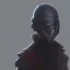 Placeholder: Futuristic helmet, style Kylo Ren