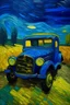 Placeholder: portrait of a car by van gough