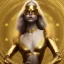 Placeholder: Photographic portrait of a futuristic female dancer, masked, leather clothes, atmospheric, realistic, unreal engine cosmic galactic, cinematic lighting, octane render, sepia, transparent, cosmic ambiance, masterpiece, photo by Gustav Klimt, composing fit inside, masterpiece