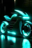 Placeholder: Future , motorcycle, glow