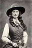 Placeholder: The amazing Annie Oakley: Meet the legendary American sharpshooter from the old West - Click Americana Annie Oakley wasn't just the best female sharpshooter - she was THE best. She once sent a shot right through the bullseye, then someone bet she couldn't shoot through the hole she had just made.