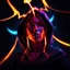 Placeholder: Cosmic dream face, woman, neon, abstract, amazing shadow and lightning, 4k, cinematic, glowing eyes, cosmic, face, dream, space, stars, amazing, art, glowing, fire, fantasy, crazy, ultimate, club, insane