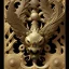 Placeholder: Highly detailed extrem embossed ancient oak. symmetrical, oak leaves, isolated on black background, painting, by Nekro, Peter Mohrbacher, Alphonse Mucha, Brian Froud, Yoshitaka Amano, kim keever, victo ngai, James jean