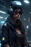Placeholder: Cyberpunk nomad
