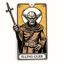 Placeholder: A Klingon Tarot card.