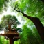 Placeholder: A giant tree With a giant treehouse,8k, meditation,beautiful,wild