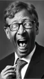 Placeholder: bill gates as screaming jay hawkins