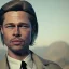 Placeholder: Full body, 3d render, Brad pitt 1800's men style, 1800's hair style, 1800's men clothes style,cleaning house, hyper realistic, octane render, unreal engine 5, 8k, palace background, uhd