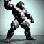 Placeholder: ancient bodybuilding gorilla