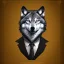 Placeholder: Business Wolf with Tie